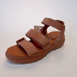 Womens Vans Colfax Sandal (Texured Waves) Bombay Brown Womens Sizes 8